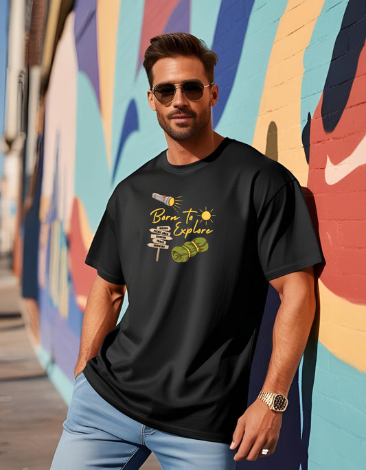 Stylintellect Printed Oversized T-shirt