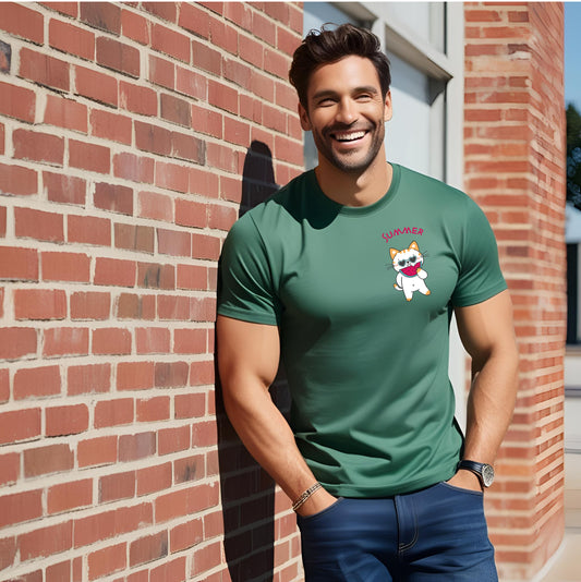 Stylintellect Printed Crew Neck T-shirt