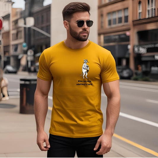 Stylintellect Printed Crew Neck T-shirt
