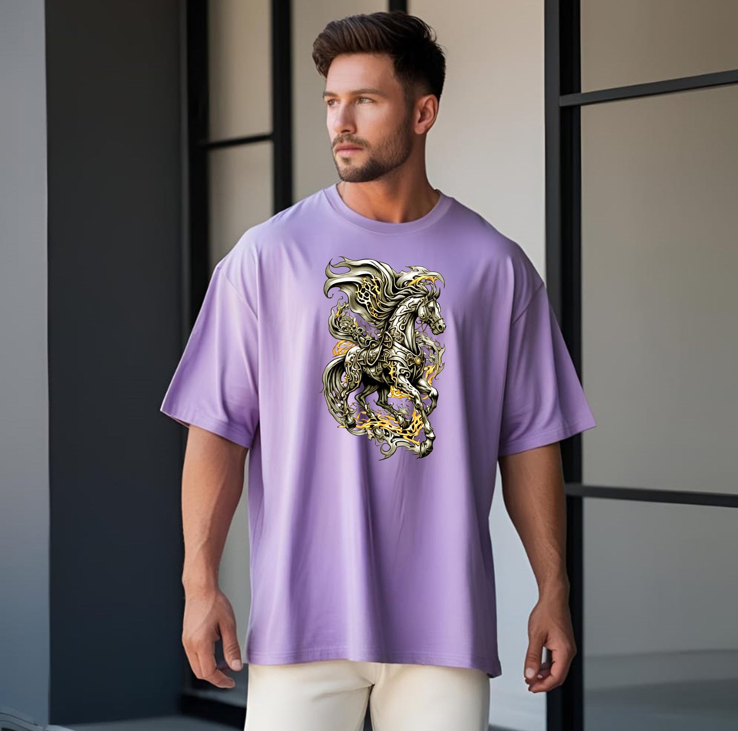 Stylintellect Printed Oversized T-shirt | UNISEX