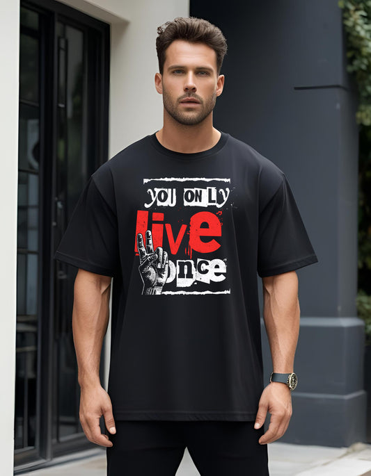 Stylintellect Printed Oversized T-shirt | UNISEX