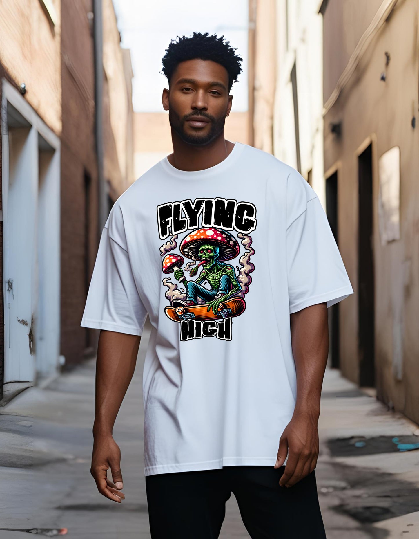 Stylintellect Printed Oversized T-shirt