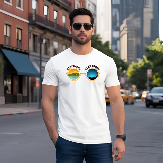 Stylintellect Printed Crew Neck T-shirt